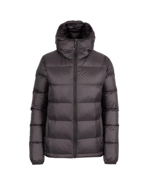 Trespass Gray Down Jacket Humdrum Polyamide