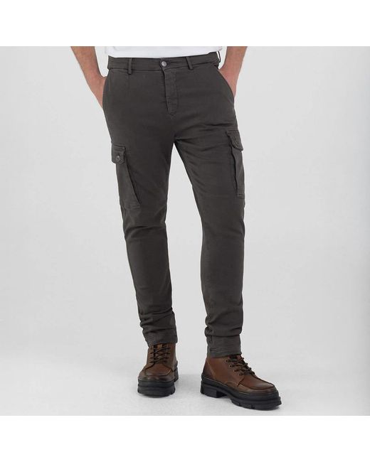 Replay Gray Jaan Slim Hyperflex Cargos