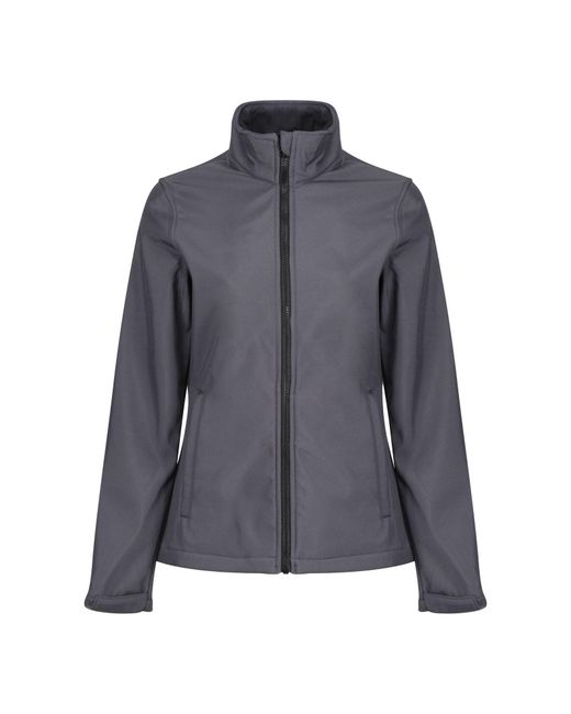 Regatta Gray Soft Shell Jacket Ablaze Polyester Seal