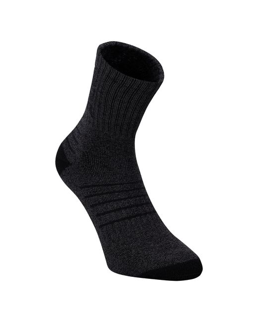 Regatta Black Ladies Bamboo Crew Socks/Seal