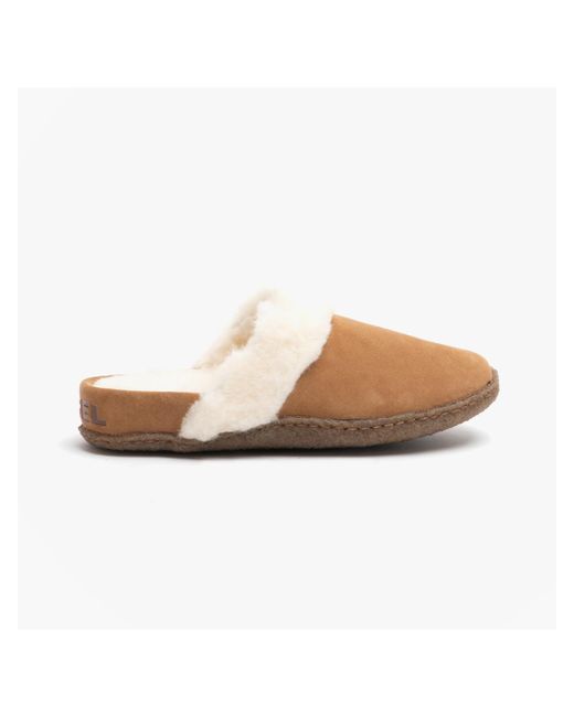 Sorel White Nakiska Slide Ii Mule Slippers