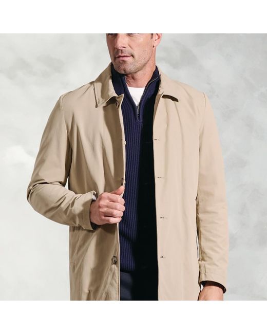 Brook Taverner Natural Lloyd Stone Half-Length Mac