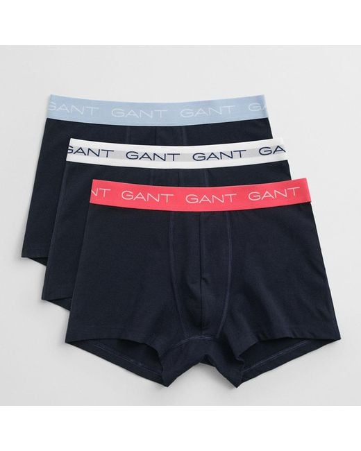 Gant Blue Multi Trunk 3-Pack