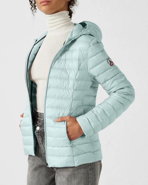 J.O.T.T Blue Cloe Noos Down Hooded Jacket Plain