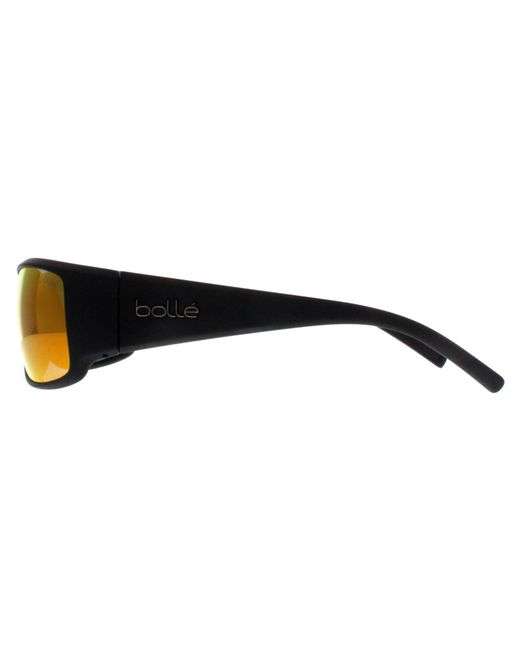 Bolle Black Bolle Sunglasses King Bs026006 Matte Volt+ Ruby Polarized