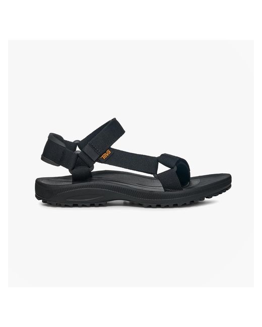 Teva Black Winsted Flat Sandals