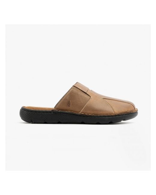 Hush Puppies White Carson Mules