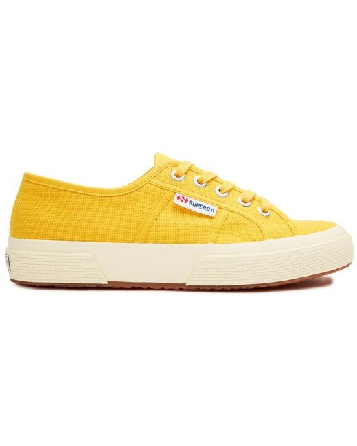 Superga Yellow 2750 Trainers