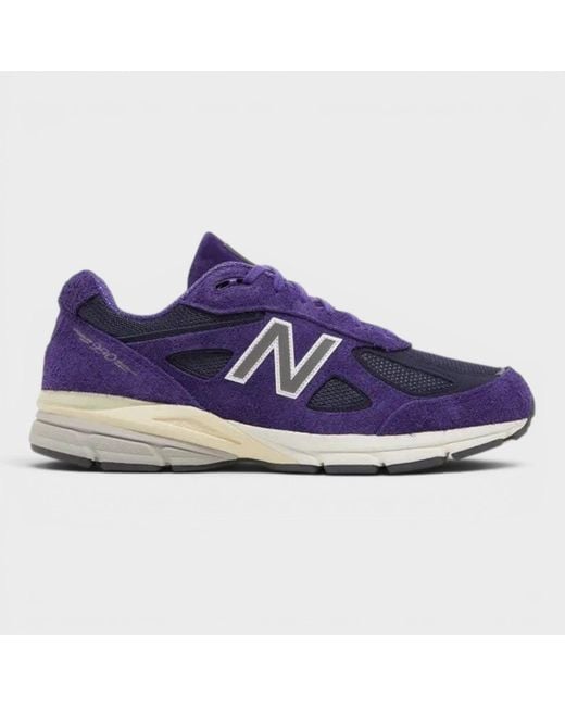 New Balance Blue Teddy Santis 990V4 Made