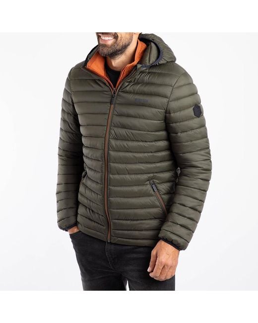 Weird Fish Gray Flete Lightweight Showerproof Padded Jacket