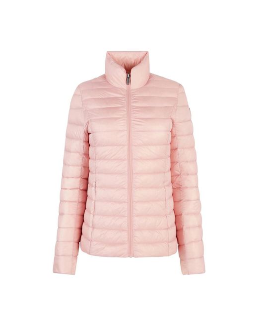 J.O.T.T Pink Cha Noos Down High Neck Jacket Plain