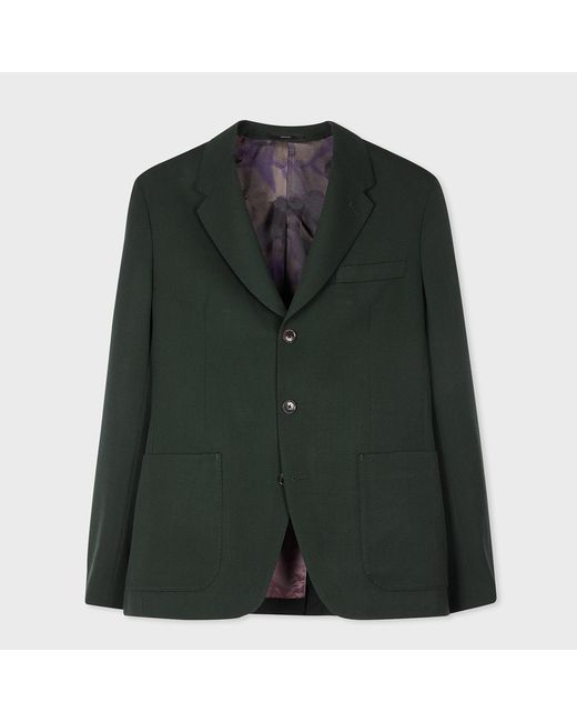 Paul Smith Green Three Button Jacket