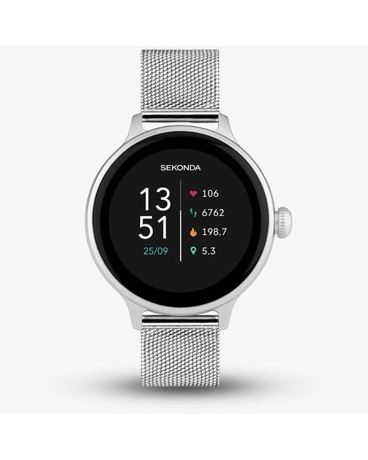Sekonda Black Connect Mesh Smart Watch 40624