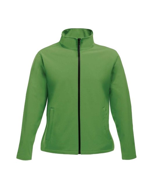 Regatta Green Soft Shell Jacket Polyester Extreme