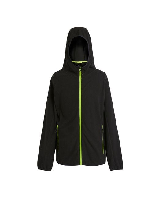 Regatta Black Fleece Jacket Mixed/Lime