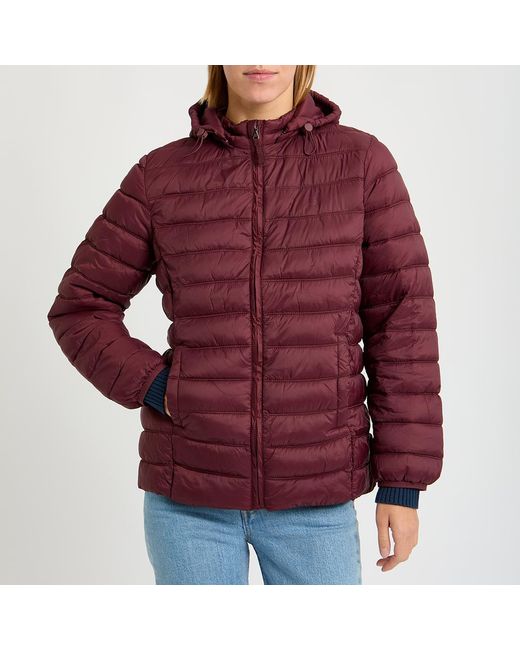 Crew Red Lw Quilted Puffer Jacket