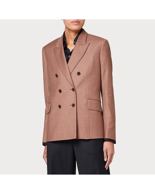 Paul Smith Pink Dusty Wool Blazer