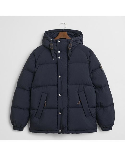 Gant Blue Down Puffer Jacket