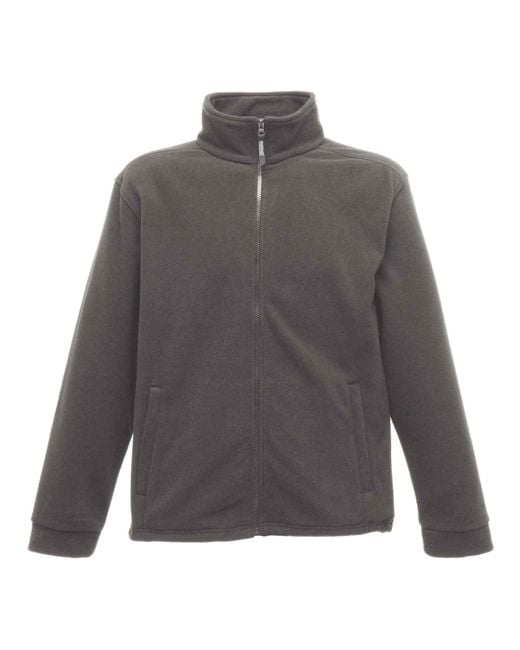 Regatta Gray Fleece Jacket Polyester Seal