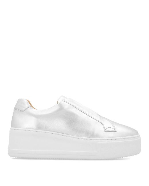 Russell & Bromley White Park Up Trainer