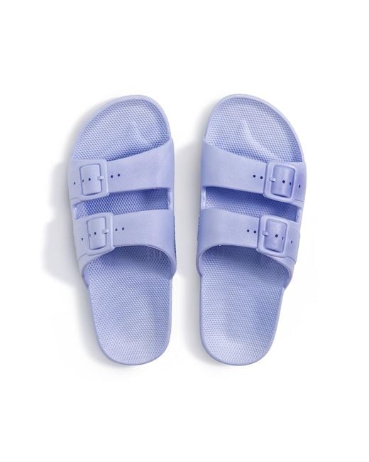 FREEDOM MOSES Blue Light Scented Flat Sliders