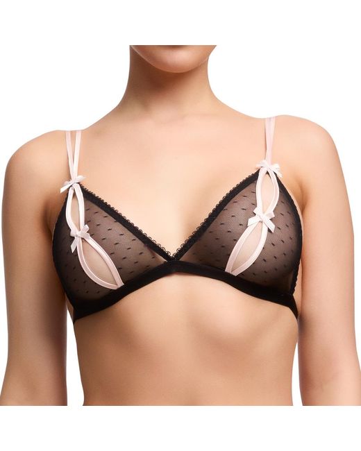 Dita Von Teese Black Coquine Bralette