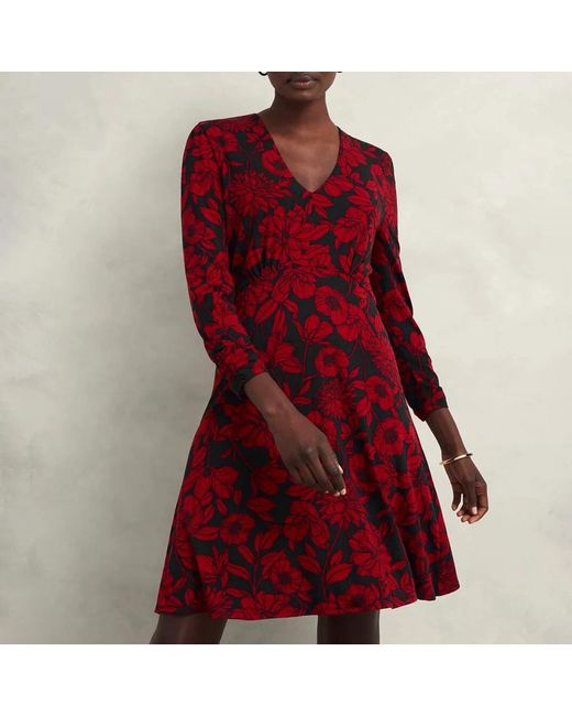 hobbs hatty jersey dress HOBBS LONDON Hatty Ruched Jersey Dress