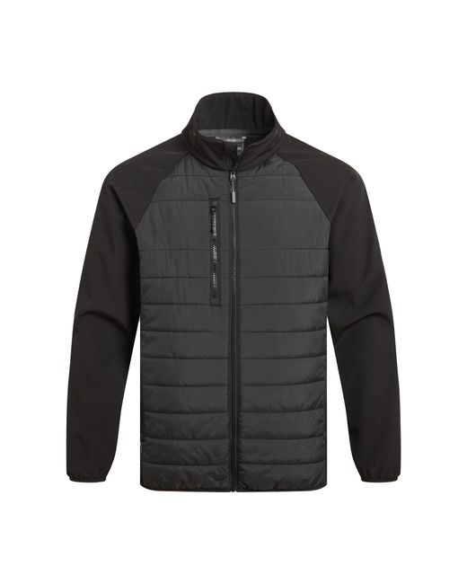 Craghoppers Black Hybrid Jacket Expert Compresslite Recycled Polyester