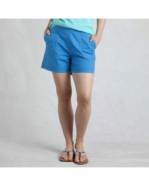 Weird Fish Blue Bright Deeley Ripstop Shorts