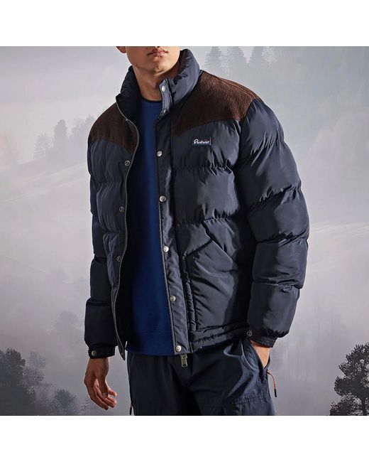 Penfield Blue Easton Padded Down Jacket