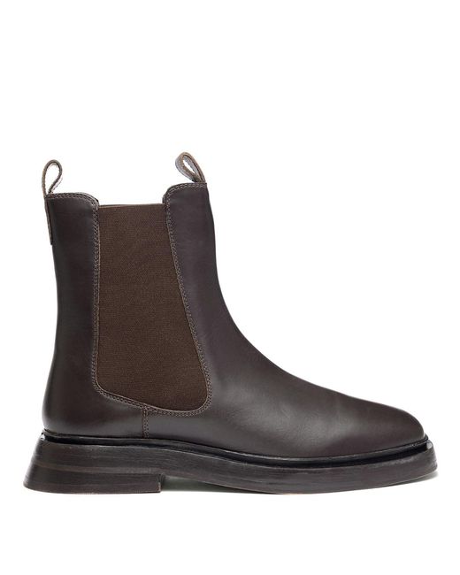 Jigsaw Brown Masham Leather Ankle Boot