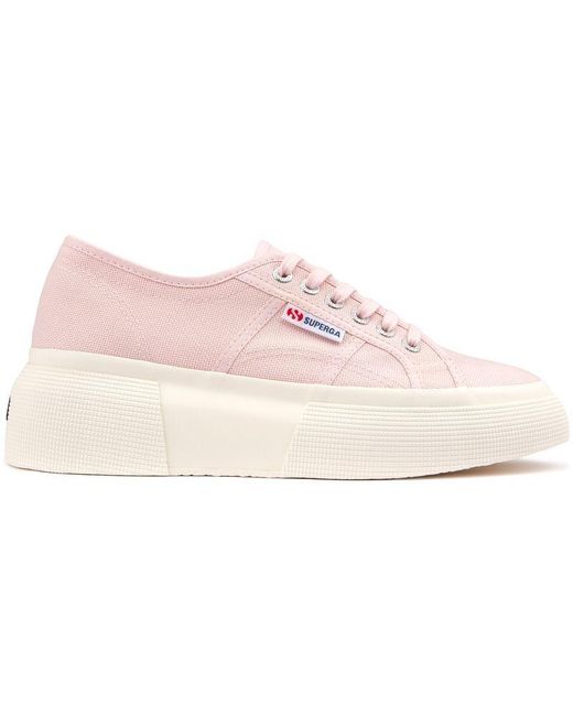 Superga Pink 2287 Bubble Trainers