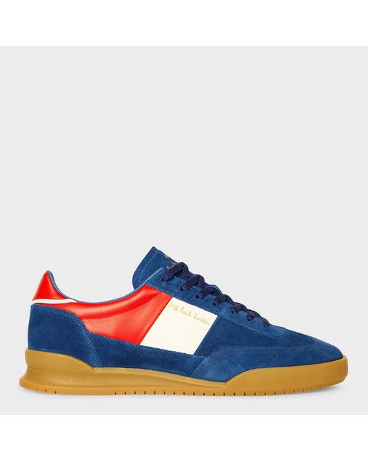 Paul Smith Blue Albany Trainers