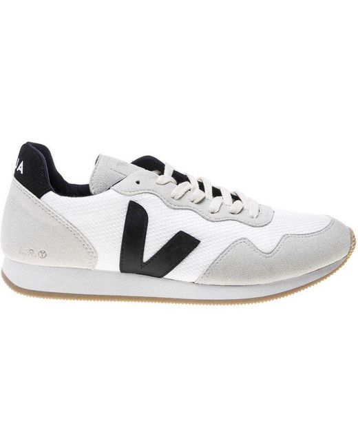 Veja White Sdu B-Mesh Trainers for men