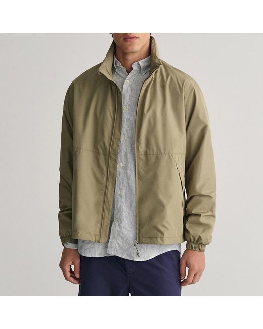 Gant Green Khaki Lightweight Windshielder Jacket