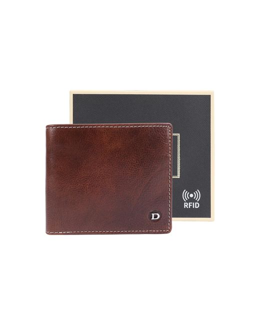 Dents Brown Leathler Wallet