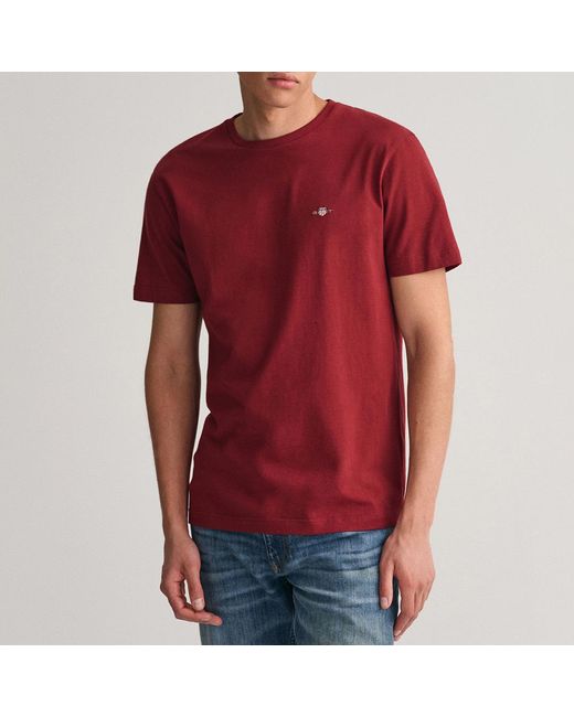 Gant Red Shield Cotton T-Shirt