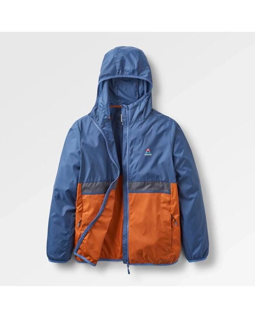 Passenger Blue Dark Viento Windshell Jacket