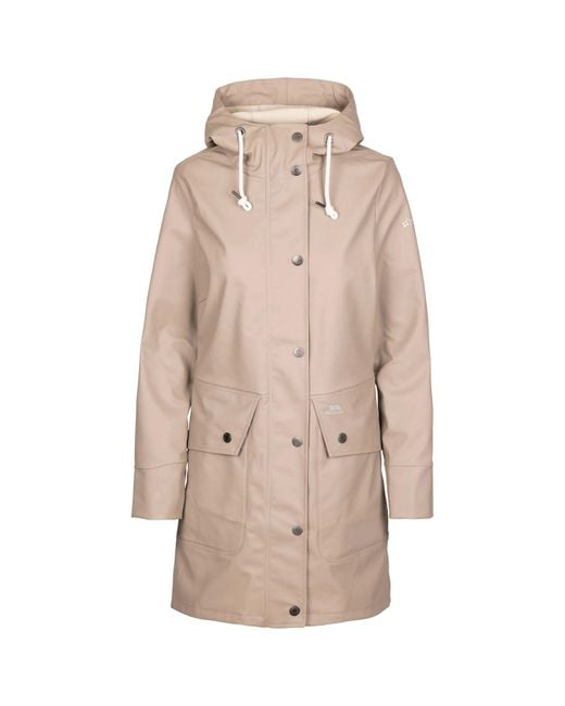 Trespass Natural Waterproof Jacket Payko Polyester Vintage Khaki