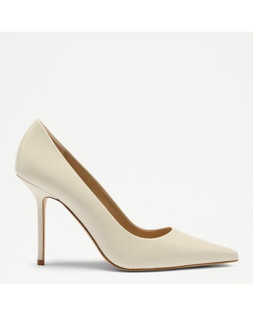 Russell & Bromley Metallic Off Heeled Shoe Pump