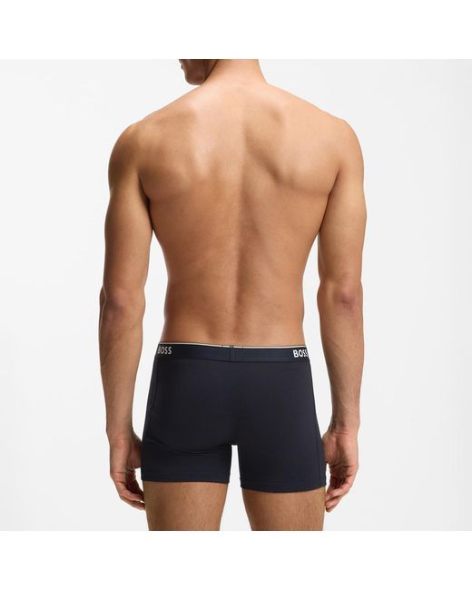 Boss Blue Power 3 Pack Boxers
