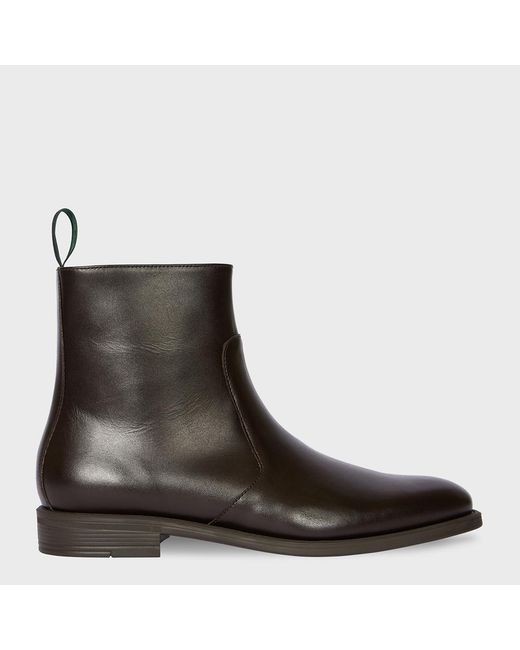 Paul Smith Brown Fintry Boots