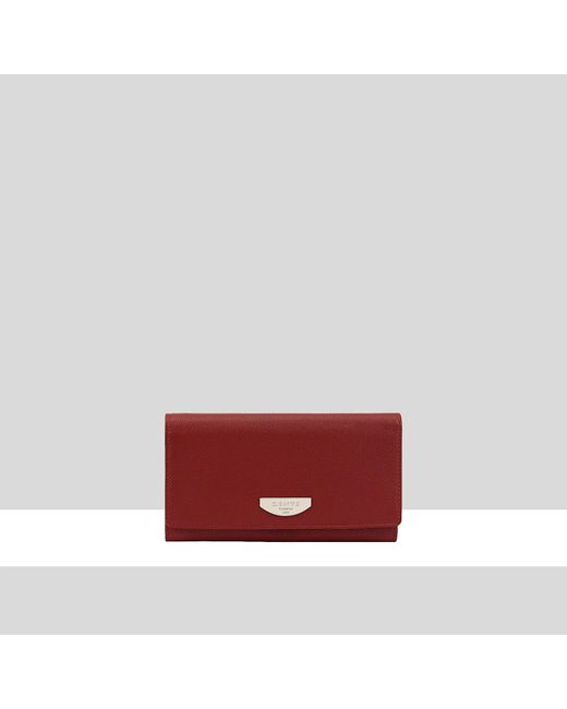 Dents Red Esther Leather Purse