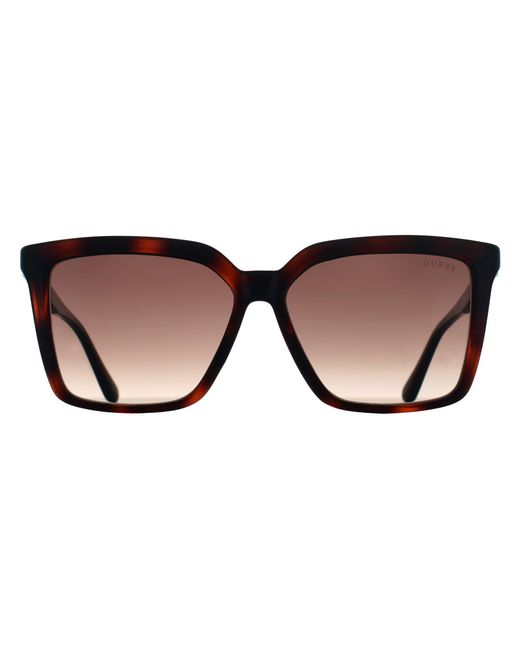 Guess Brown Square Gradient Gu00099 Sunglasses