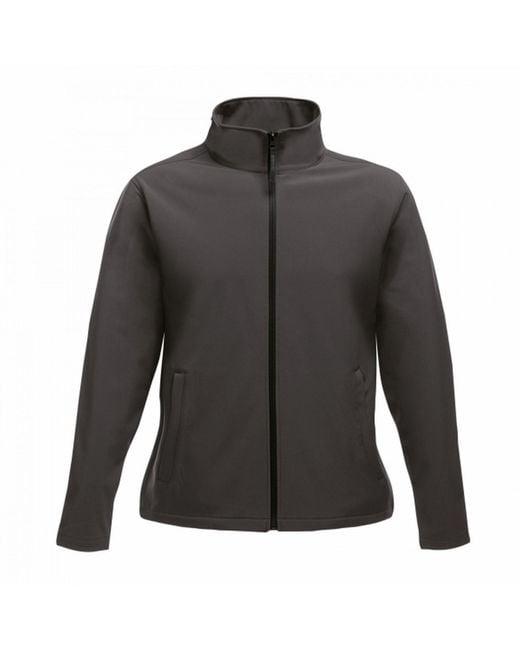 Regatta Gray Soft Shell Jacket Polyester Seal