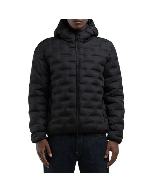 Replay Black Quilted Jacket