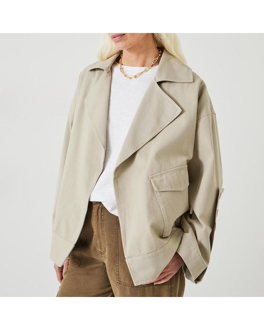 Hush Natural Renee Cotton Jacket