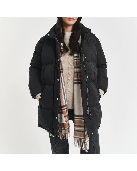Gant Black Active Cloud Coat