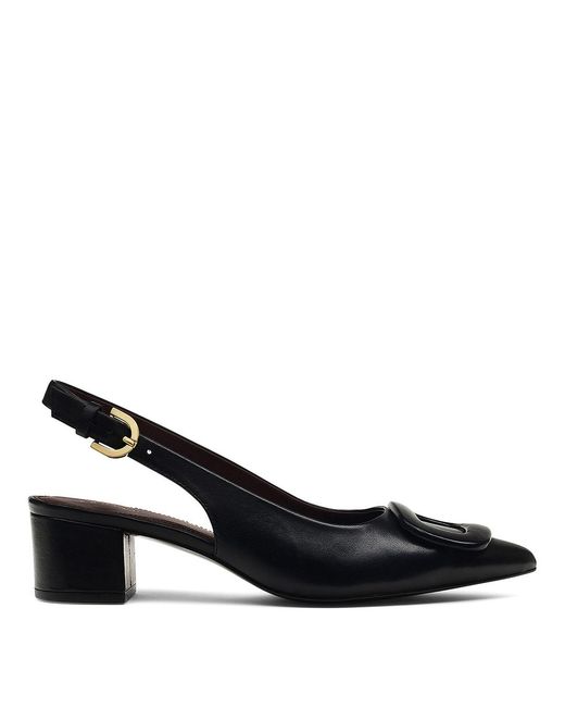 Radley Black Grosvenor Arcade Heeled Slingback