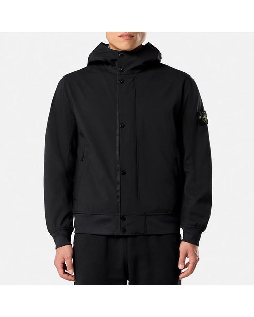 Stone Island Black Bomber Zip Jacket